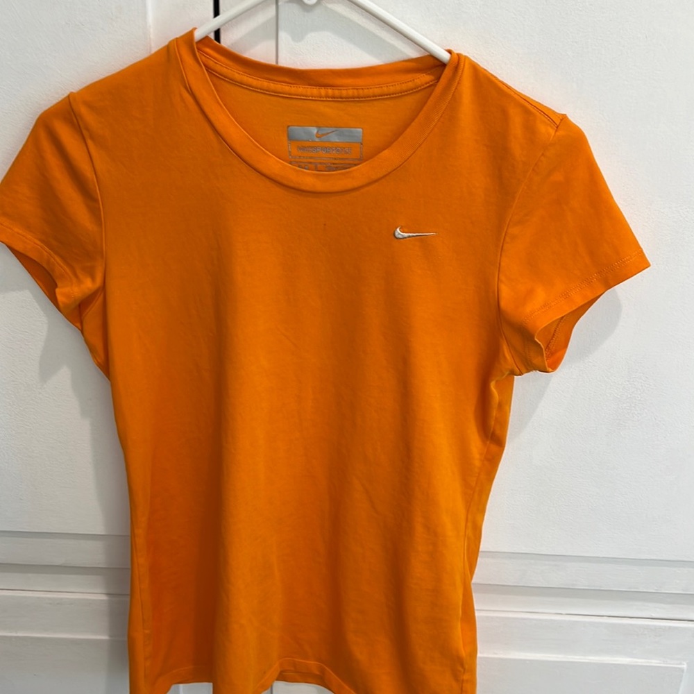Orange Nike Sports Tee